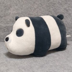 We Bare Bears 13" Panda Plush GUND Cartoon Network 4059268 Gray & White